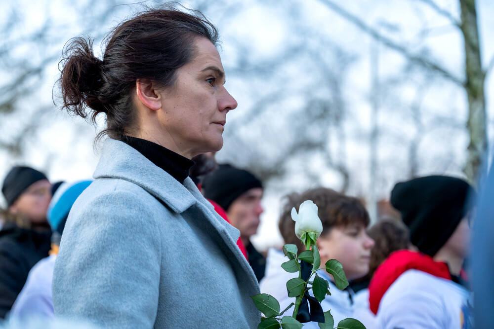 VI Bieg Pamięci ze Światłem Pokoju – Oświęcim – Gliwice, 17 stycznia 2025. Fot.: IPN K. Łojko