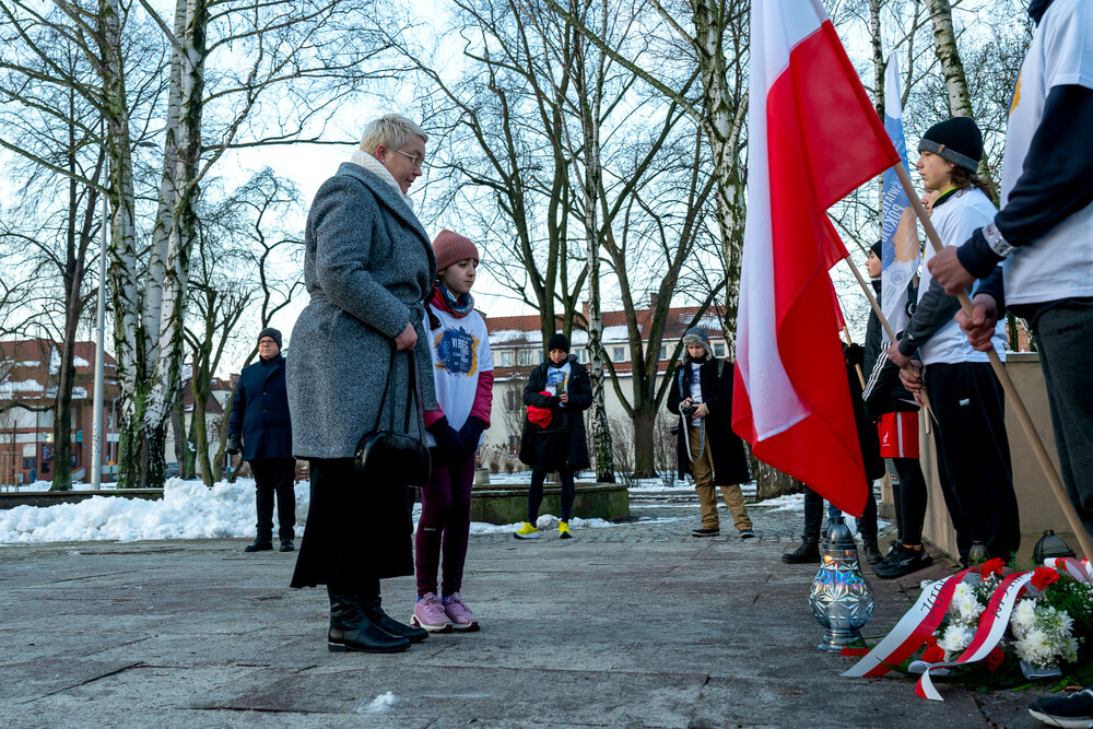 VI Bieg Pamięci ze Światłem Pokoju – Oświęcim – Gliwice, 17 stycznia 2025. Fot.: IPN K. Łojko