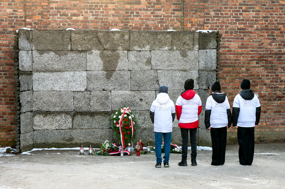 VI Bieg Pamięci ze Światłem Pokoju – Oświęcim – Gliwice, 17 stycznia 2025. Fot.: IPN K. Łojko