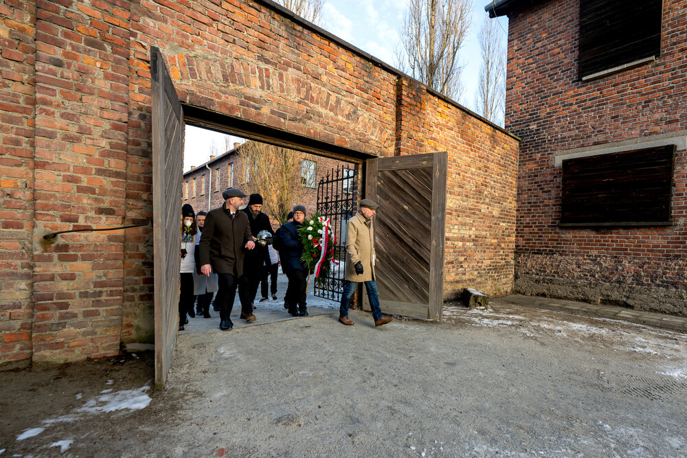 VI Bieg Pamięci ze Światłem Pokoju – Oświęcim – Gliwice, 17 stycznia 2025. Fot.: IPN K. Łojko