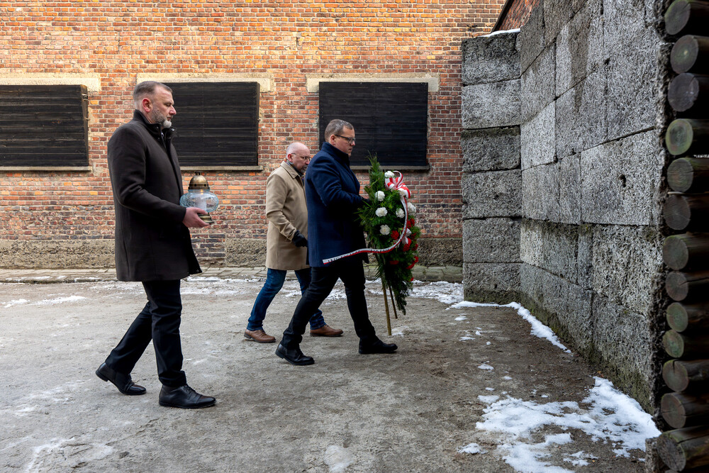 VI Bieg Pamięci ze Światłem Pokoju – Oświęcim – Gliwice, 17 stycznia 2025. Fot.: IPN K. Łojko