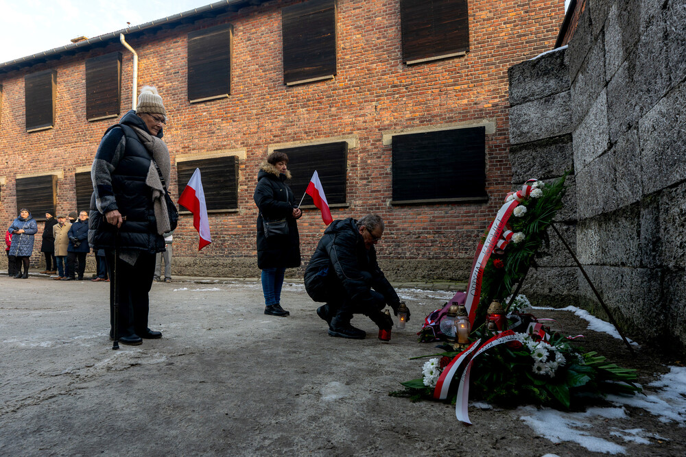 VI Bieg Pamięci ze Światłem Pokoju – Oświęcim – Gliwice, 17 stycznia 2025. Fot.: IPN K. Łojko