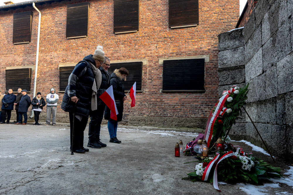 VI Bieg Pamięci ze Światłem Pokoju – Oświęcim – Gliwice, 17 stycznia 2025. Fot.: IPN K. Łojko