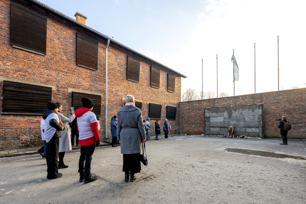 VI Bieg Pamięci ze Światłem Pokoju – Oświęcim – Gliwice, 17 stycznia 2025. Fot.: IPN K. Łojko