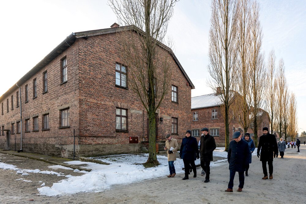 VI Bieg Pamięci ze Światłem Pokoju – Oświęcim – Gliwice, 17 stycznia 2025. Fot.: IPN K. Łojko