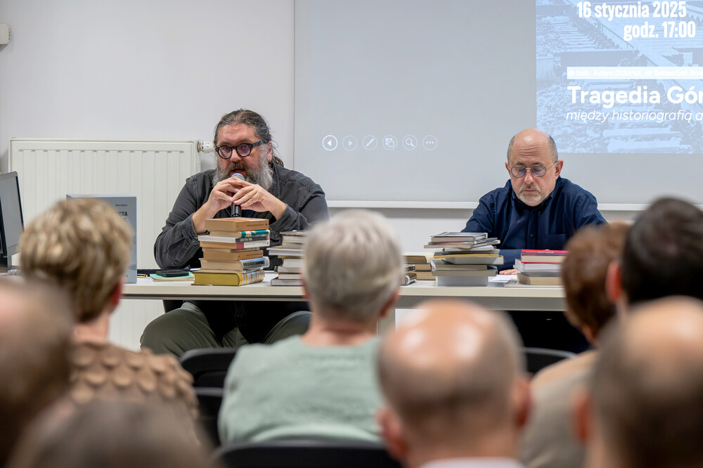 Spotkanie „Tragedia Górnośląska - między historiografią a kulturą pamięci“ w ramach projektu „Czwartki z historią” – Katowice, 16 stycznia 2025. Fot.: IPN K. Łojko