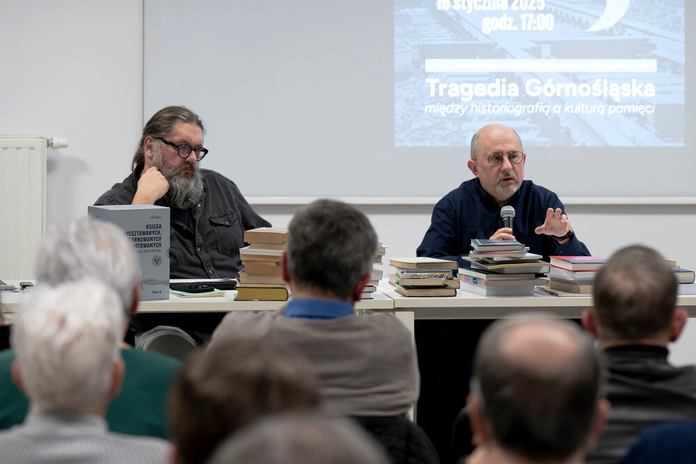 Spotkanie „Tragedia Górnośląska - między historiografią a kulturą pamięci“ w ramach projektu „Czwartki z historią” – Katowice, 16 stycznia 2025. Fot.: IPN K. Łojko