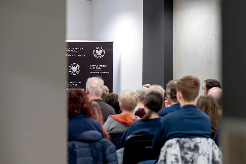 Spotkanie „Tragedia Górnośląska - między historiografią a kulturą pamięci“ w ramach projektu „Czwartki z historią” – Katowice, 16 stycznia 2025. Fot.: IPN K. Łojko