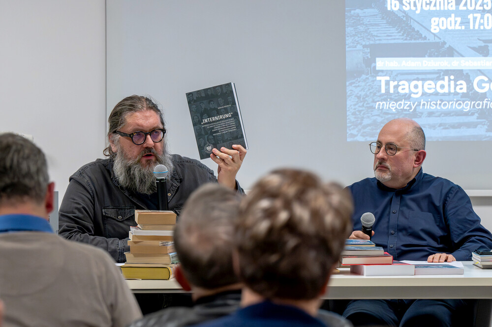 Spotkanie „Tragedia Górnośląska - między historiografią a kulturą pamięci“ w ramach projektu „Czwartki z historią” – Katowice, 16 stycznia 2025. Fot.: IPN K. Łojko