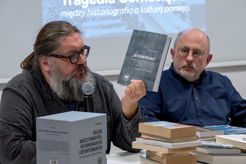 Spotkanie „Tragedia Górnośląska - między historiografią a kulturą pamięci“ w ramach projektu „Czwartki z historią” – Katowice, 16 stycznia 2025. Fot.: IPN K. Łojko