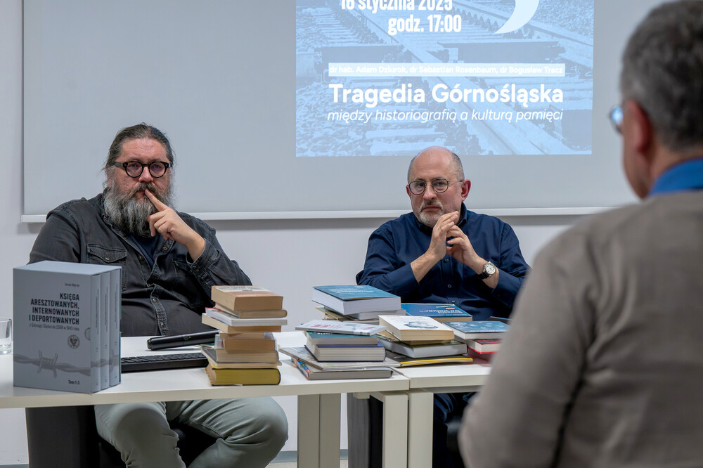 Spotkanie „Tragedia Górnośląska - między historiografią a kulturą pamięci“ w ramach projektu „Czwartki z historią” – Katowice, 16 stycznia 2025. Fot.: IPN K. Łojko