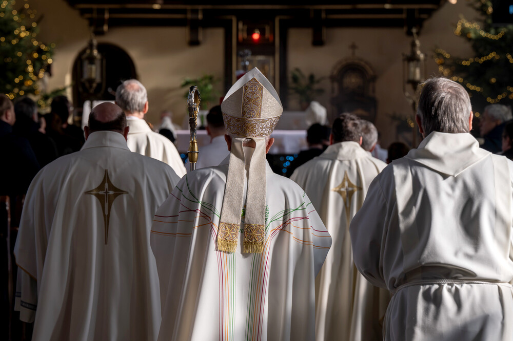 Upamiętnienie 80. rocznicy Marszu Śmierci – Gliwice-Bojków, 19 stycznia 2025. Fot.: IPN Krzysztof Łojko