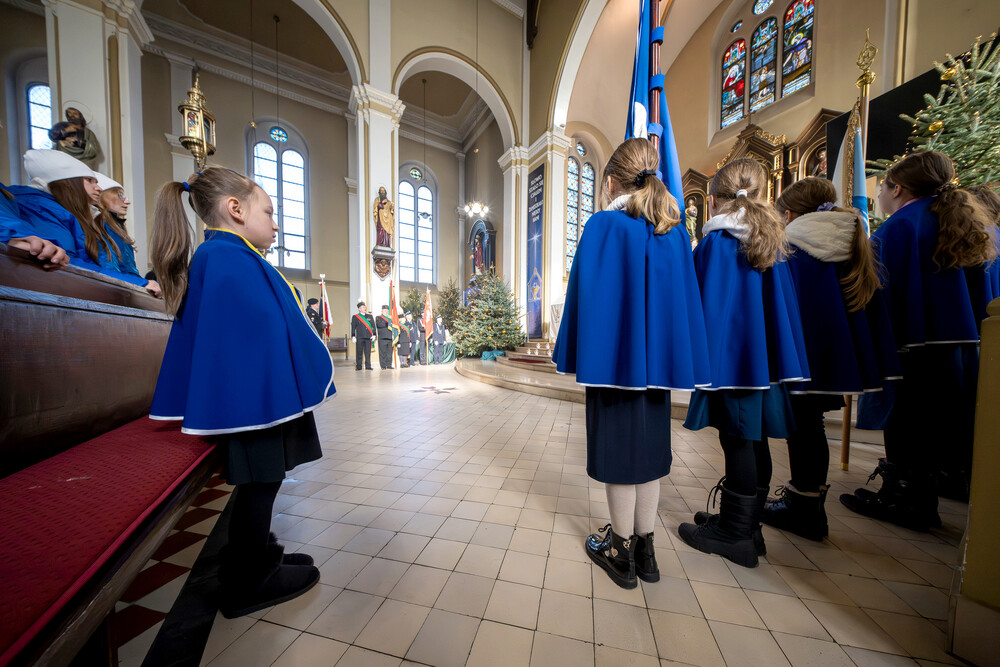 Upamiętnienie 80. rocznicy Marszu Śmierci – Gliwice-Bojków, 19 stycznia 2025. Fot.: IPN Krzysztof Łojko