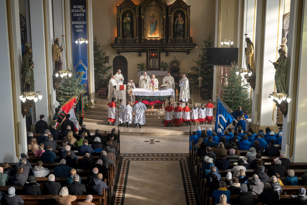 Upamiętnienie 80. rocznicy Marszu Śmierci – Gliwice-Bojków, 19 stycznia 2025. Fot.: IPN Krzysztof Łojko