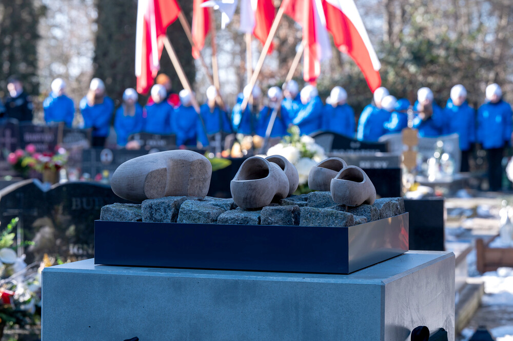 Upamiętnienie 80. rocznicy Marszu Śmierci – Gliwice-Bojków, 19 stycznia 2025. Fot.: IPN Krzysztof Łojko