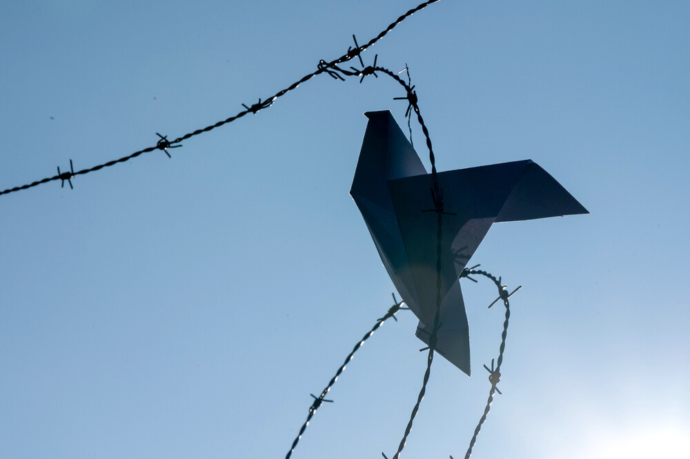 Upamiętnienie 80. rocznicy Marszu Śmierci – Gliwice-Bojków, 19 stycznia 2025. Fot.: IPN Krzysztof Łojko