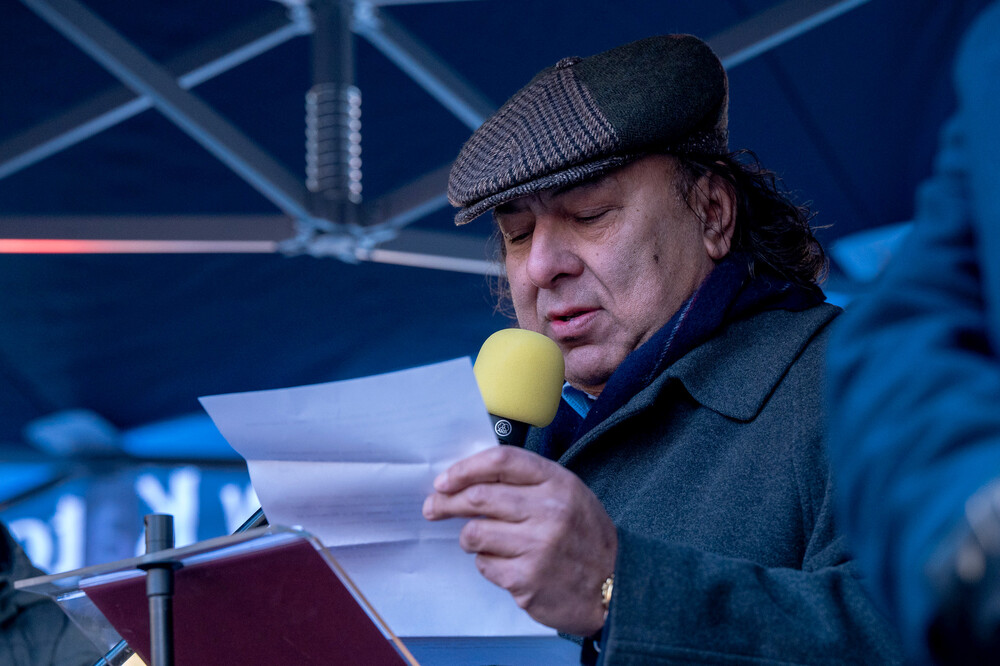 Upamiętnienie 80. rocznicy Marszu Śmierci – Gliwice-Bojków, 19 stycznia 2025. Fot.: IPN Krzysztof Łojko