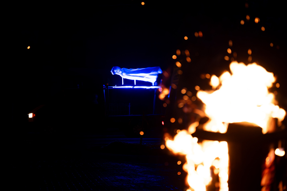 Upamiętnienie 80. rocznicy Marszu Śmierci – Gliwice-Bojków, 19 stycznia 2025. Fot.: IPN Krzysztof Łojko