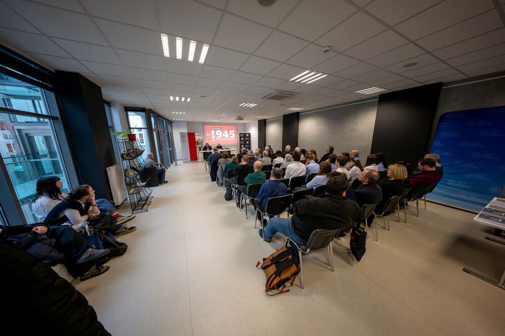 Sesja naukowa „Rok 1945 na Górnym Śląsku. Część I Bilans »wyzwolenia«” – Katowice, 23 stycznia 2025. Fot.: IPN Krzysztof Łojko