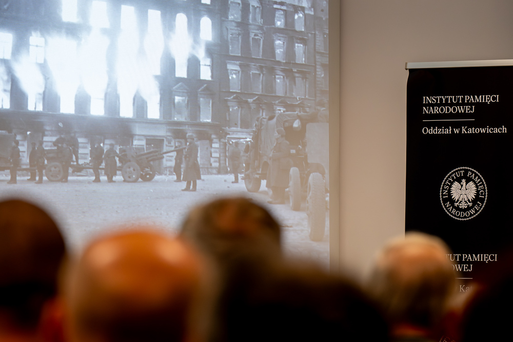 Sesja naukowa „Rok 1945 na Górnym Śląsku. Część I Bilans »wyzwolenia«” – Katowice, 23 stycznia 2025. Fot.: IPN Krzysztof Łojko