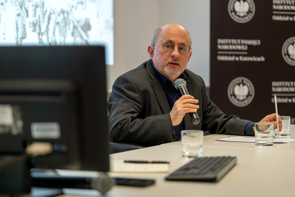 Sesja naukowa „Rok 1945 na Górnym Śląsku. Część I Bilans »wyzwolenia«” – Katowice, 23 stycznia 2025. Fot.: IPN Krzysztof Łojko