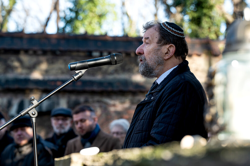 Obchody Międzynarodowego Dnia Pamięci o Ofiarach Holokaustu w Katowicach, 27 stycznia 2025. Fot.: IPN Krzysztof Łojko