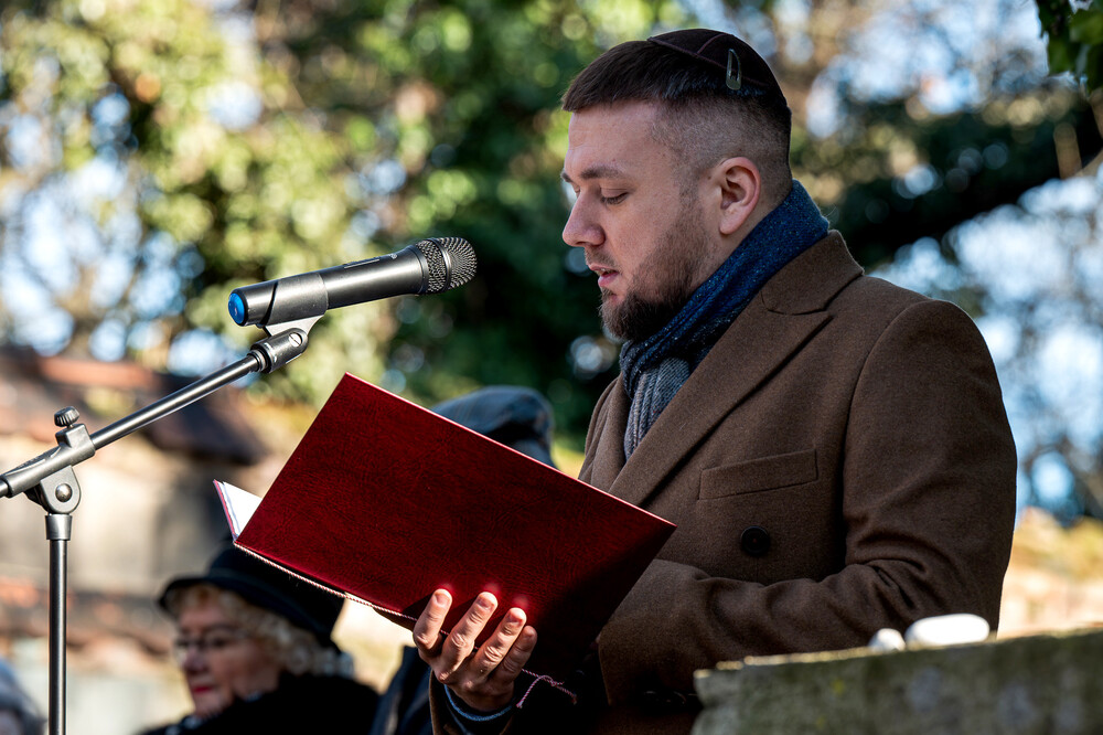 Obchody Międzynarodowego Dnia Pamięci o Ofiarach Holokaustu w Katowicach, 27 stycznia 2025. Fot.: IPN Krzysztof Łojko