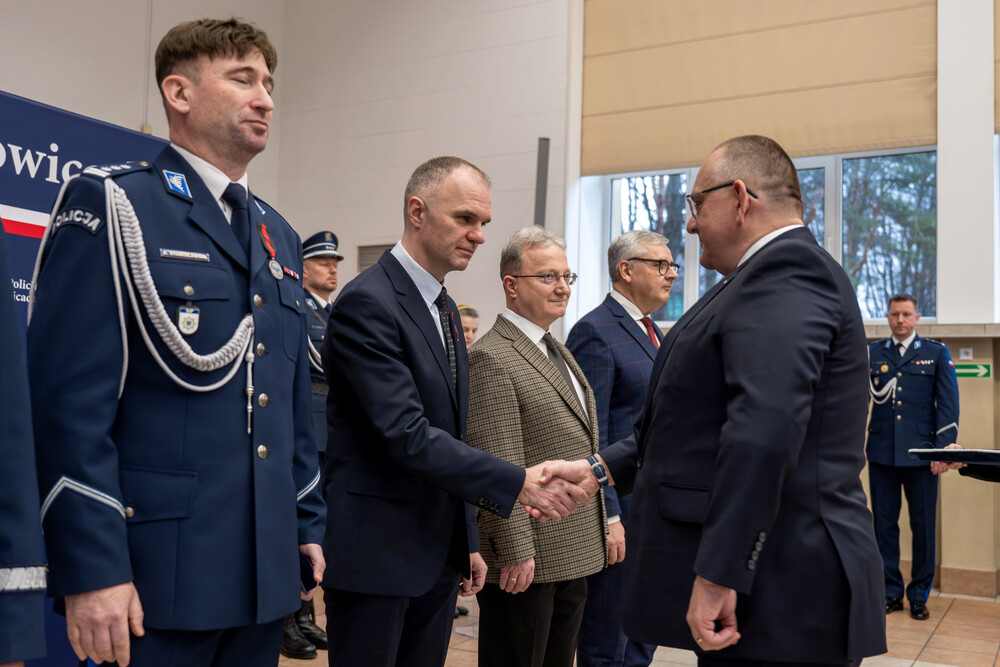 35. rocznica powstania Ogólnopolskiego Stowarzyszenia „Rodzina Policyjna” 1939 r.” z siedzibą w Katowicach. Fot.: IPN Krzysztof Łojko