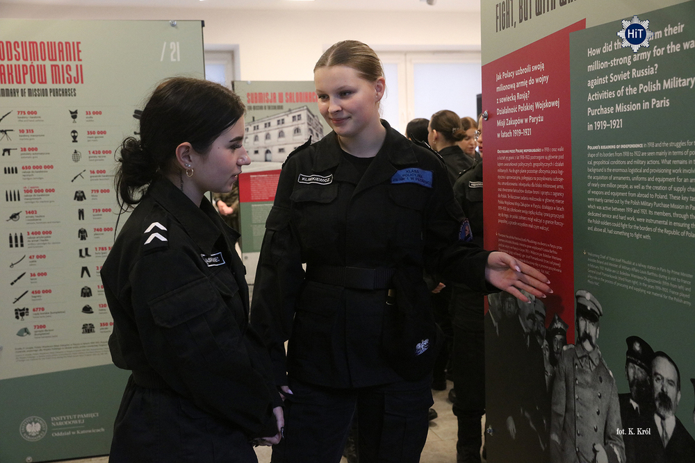 Prezentacja wystawy w Komendzie Głównej Policji. Fot: podkom. Katarzyna Król