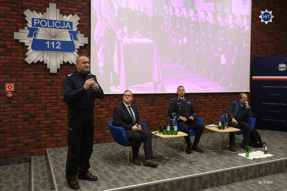 Prezentacja wystawy w Komendzie Głównej Policji. Fot: podkom. Katarzyna Król