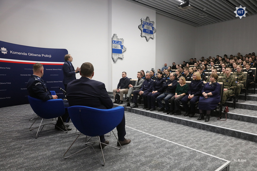 Prezentacja wystawy w Komendzie Głównej Policji. Fot: podkom. Katarzyna Król