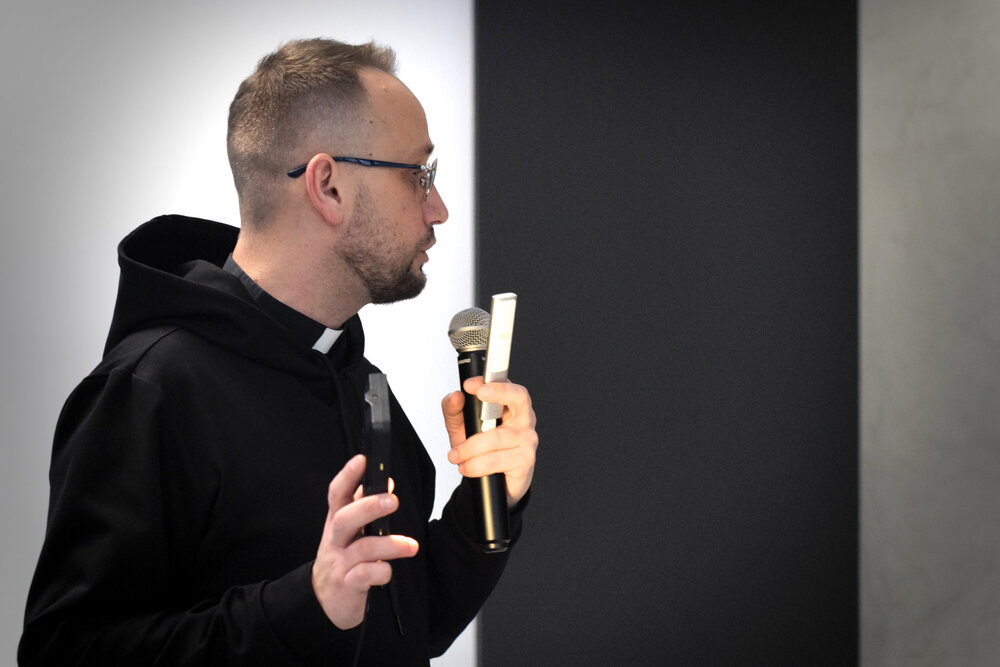 Piąte spotkanie w ramach projektu edukacyjnego „Łączka i inne miejsca poszukiwań” – Katowice, 3 lutego 2025. Fot.: Adam Kondracki IPN