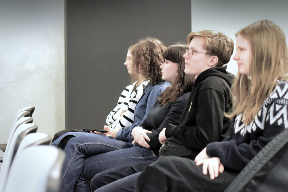 Piąte spotkanie w ramach projektu edukacyjnego „Łączka i inne miejsca poszukiwań” – Katowice, 3 lutego 2025. Fot.: Adam Kondracki IPN