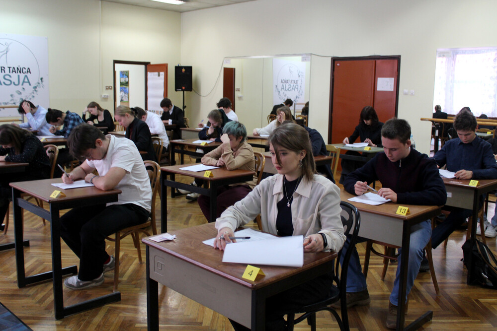 Finał XIV Podbeskidzkiego Konkursu Historycznego „Solidarni” – Bielsko-Biała, 6 luty 2025. Fot.: IPN Artur Kasprzykowski