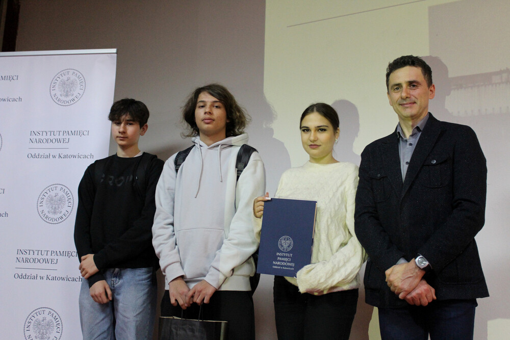 Finał XIV Podbeskidzkiego Konkursu Historycznego „Solidarni” – Bielsko-Biała, 6 luty 2025. Fot.: IPN Artur Kasprzykowski