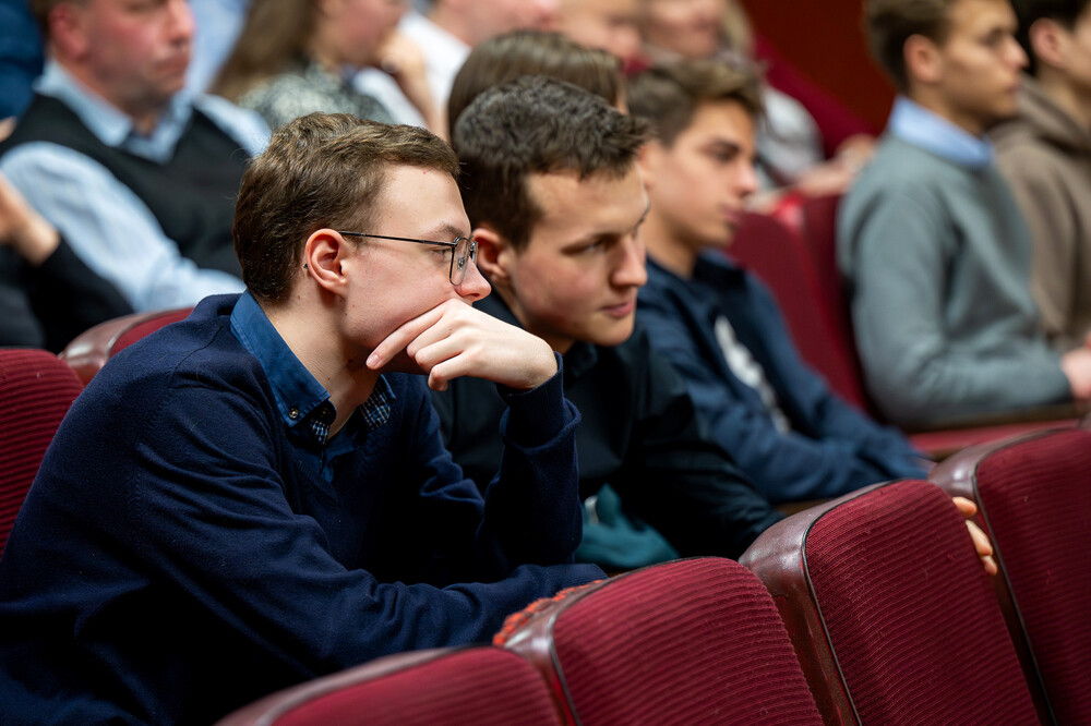 Finał XIV Podbeskidzkiego Konkursu Historycznego „Solidarni” – Bielsko-Biała, 6 luty 2025. Fot.: IPN Artur Kasprzykowski