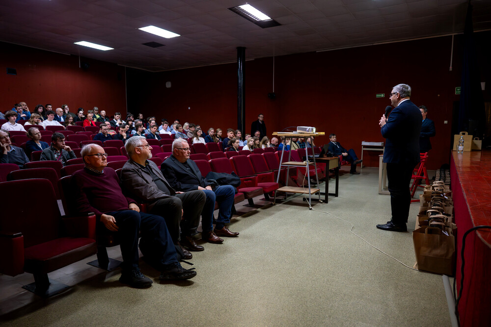 Finał XIV Podbeskidzkiego Konkursu Historycznego „Solidarni” – Bielsko-Biała, 6 luty 2025. Fot.: IPN Krzysztof Łojko