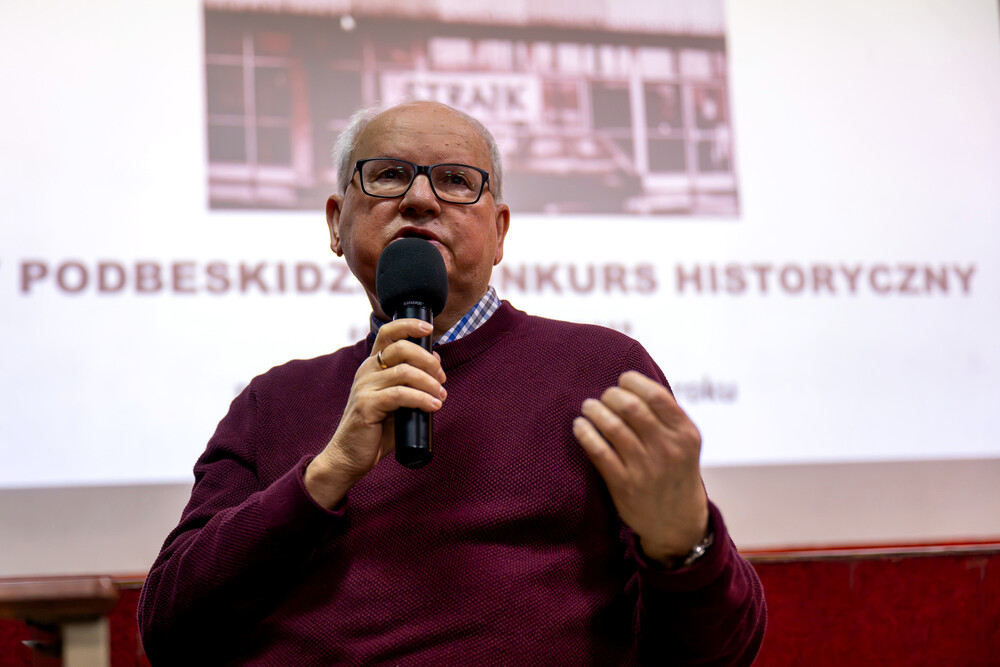 Finał XIV Podbeskidzkiego Konkursu Historycznego „Solidarni” – Bielsko-Biała, 6 luty 2025. Fot.: IPN Krzysztof Łojko