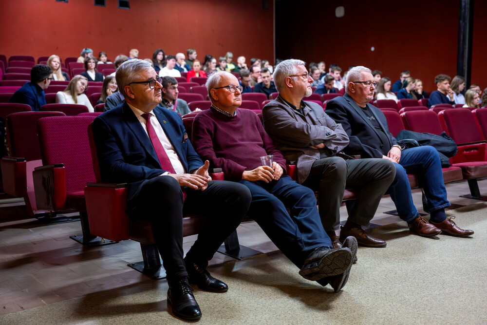 Finał XIV Podbeskidzkiego Konkursu Historycznego „Solidarni” – Bielsko-Biała, 6 luty 2025. Fot.: IPN Krzysztof Łojko