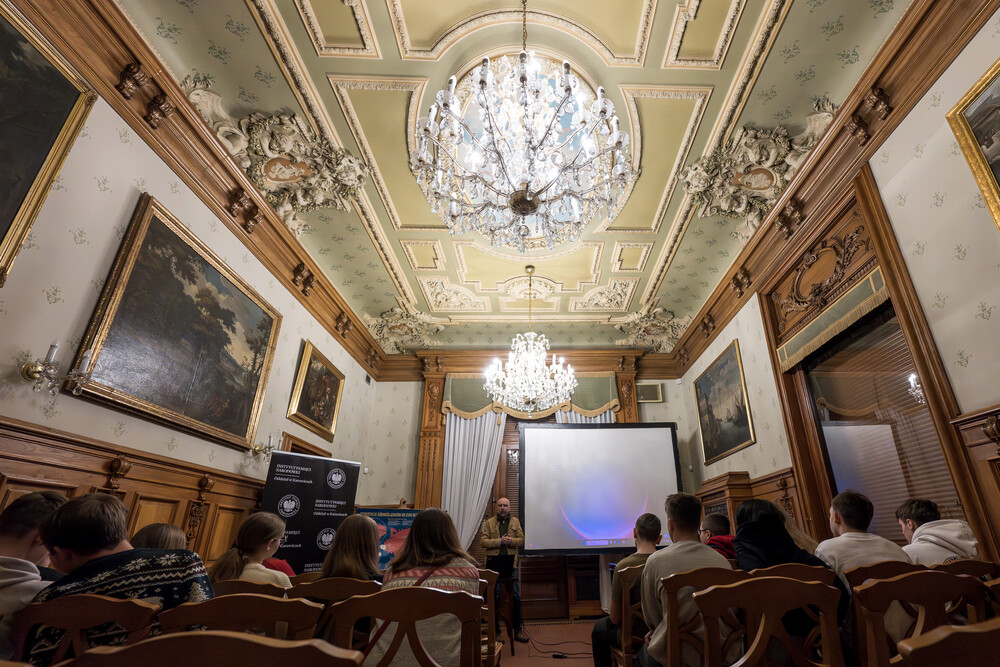 Wykład poświęcony Tragedii Górnośląskiej – Gliwice, 7 lutego 2025. Fot.: IPN Krzysztof Łojko