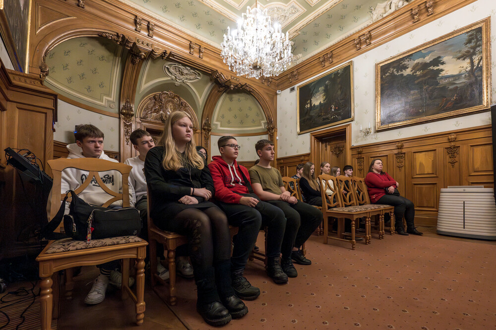 Wykład poświęcony Tragedii Górnośląskiej – Gliwice, 7 lutego 2025. Fot.: IPN Krzysztof Łojko