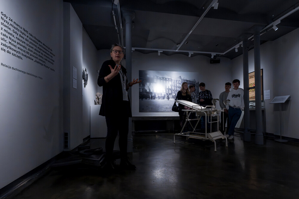 Wykład poświęcony Tragedii Górnośląskiej – Gliwice, 7 lutego 2025. Fot.: IPN Krzysztof Łojko