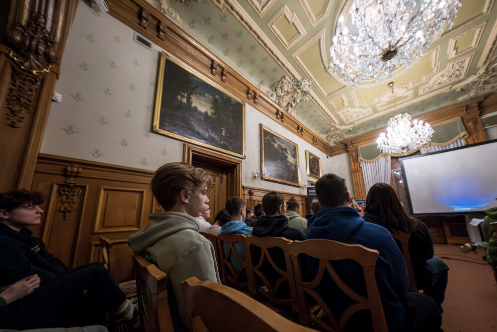 Wykład poświęcony Tragedii Górnośląskiej – Gliwice, 7 lutego 2025. Fot.: IPN Krzysztof Łojko