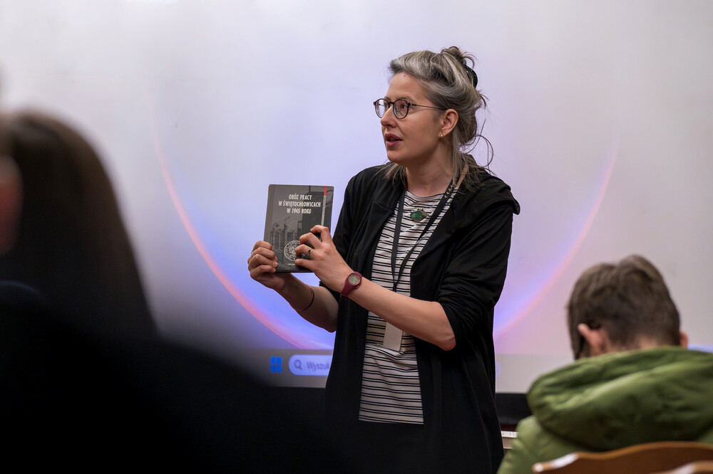 Wykład poświęcony Tragedii Górnośląskiej – Gliwice, 7 lutego 2025. Fot.: IPN Krzysztof Łojko