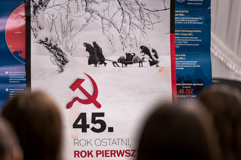 Wykład poświęcony Tragedii Górnośląskiej – Gliwice, 7 lutego 2025. Fot.: IPN Krzysztof Łojko