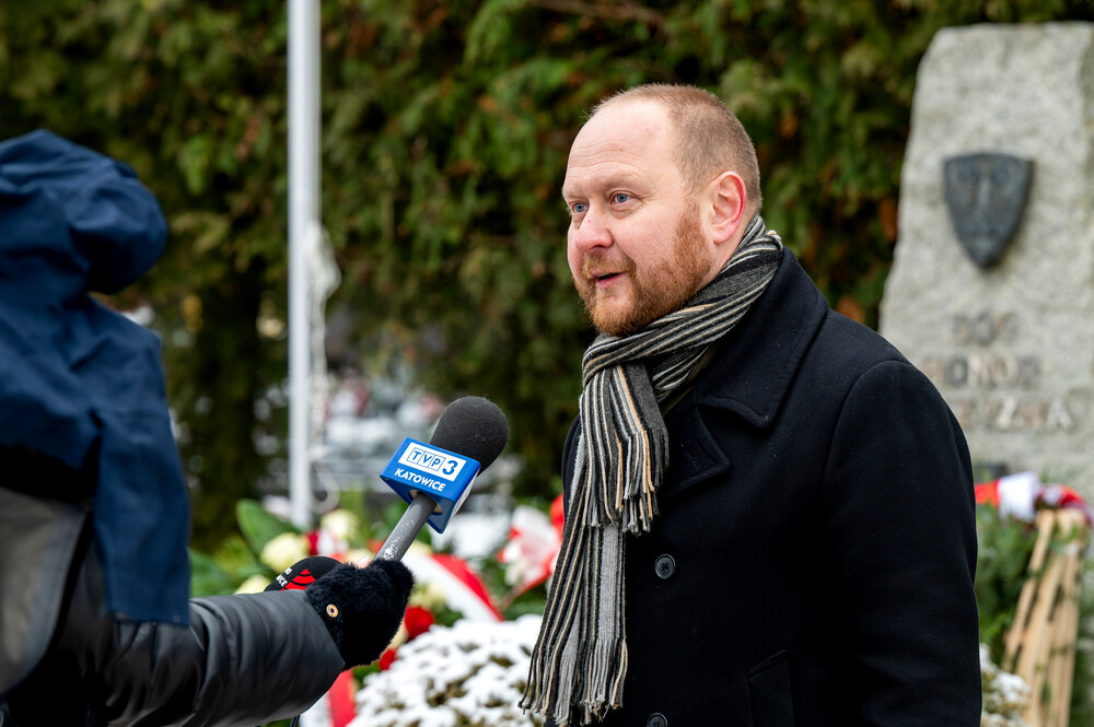 Obchody Narodowego Dnia Pamięci Żołnierzy Armii Krajowej – Katowice, 14 lutego 2025. Fot.: IPN Krzysztof Łojko