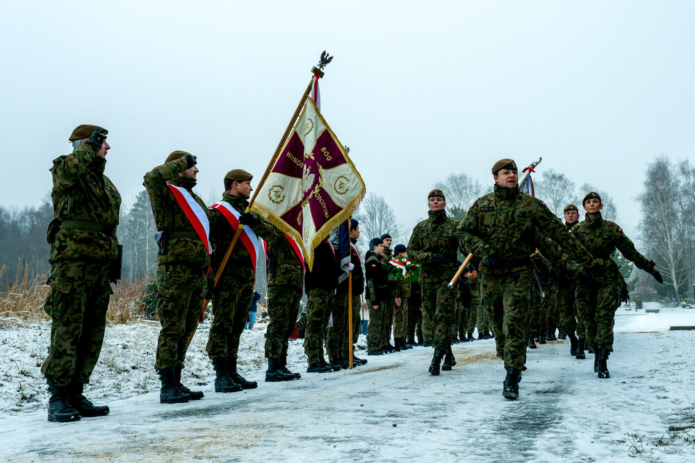 Obchody Narodowego Dnia Pamięci Żołnierzy Armii Krajowej – Katowice, 14 lutego 2025. Fot.: IPN Krzysztof Łojko