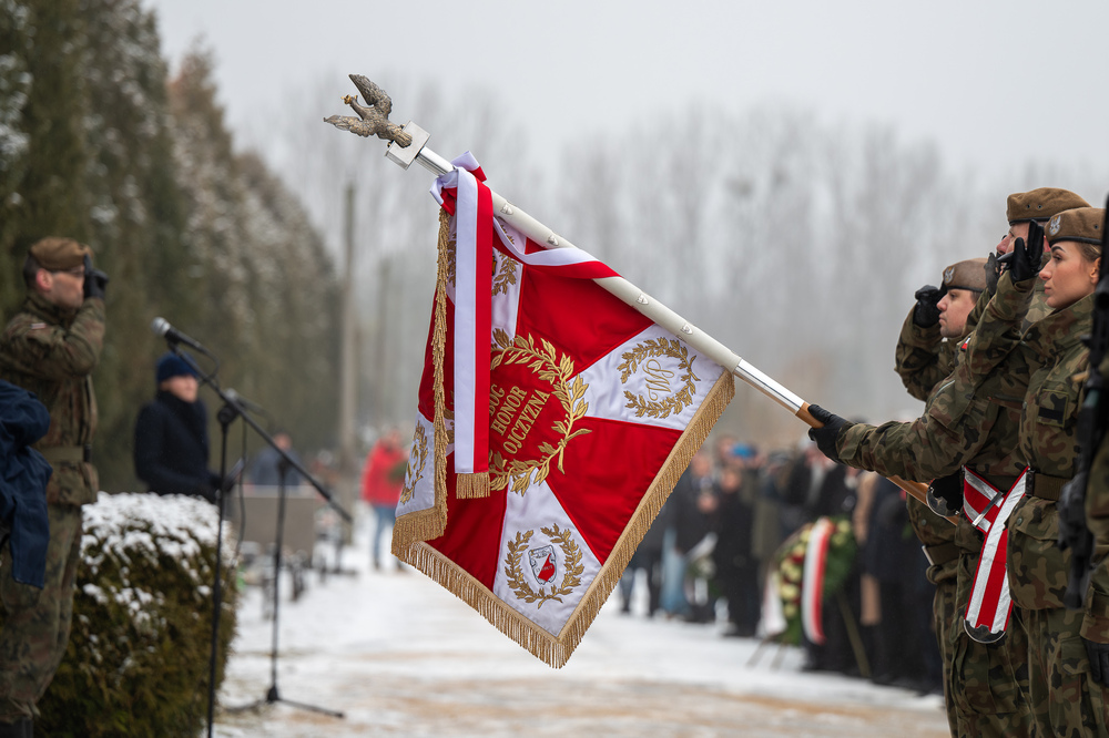 Obchody Narodowego Dnia Pamięci Żołnierzy Armii Krajowej – Katowice, 14 lutego 2025. Fot.: IPN Krzysztof Łojko