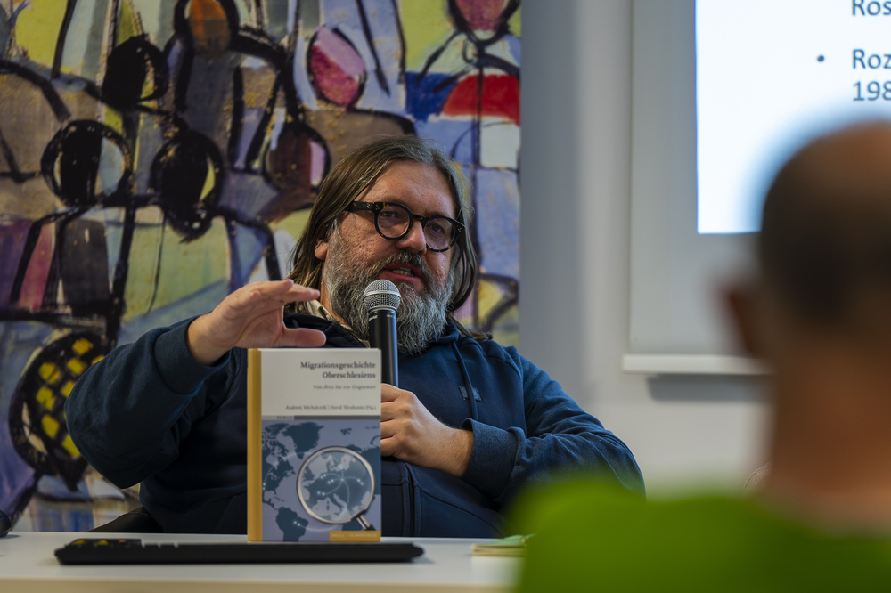 „Migracyjna historia Górnego Śląska“ – Katowice, 27 lutego 2025. Fot.: IPN Krzysztof Łojko