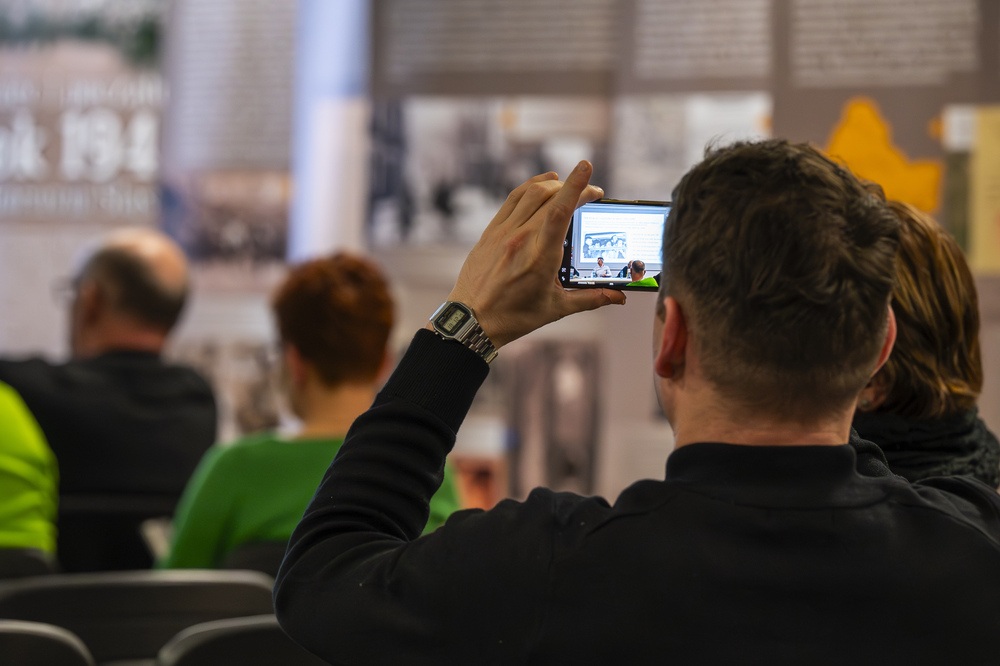 „Migracyjna historia Górnego Śląska“ – Katowice, 27 lutego 2025. Fot.: IPN Krzysztof Łojko